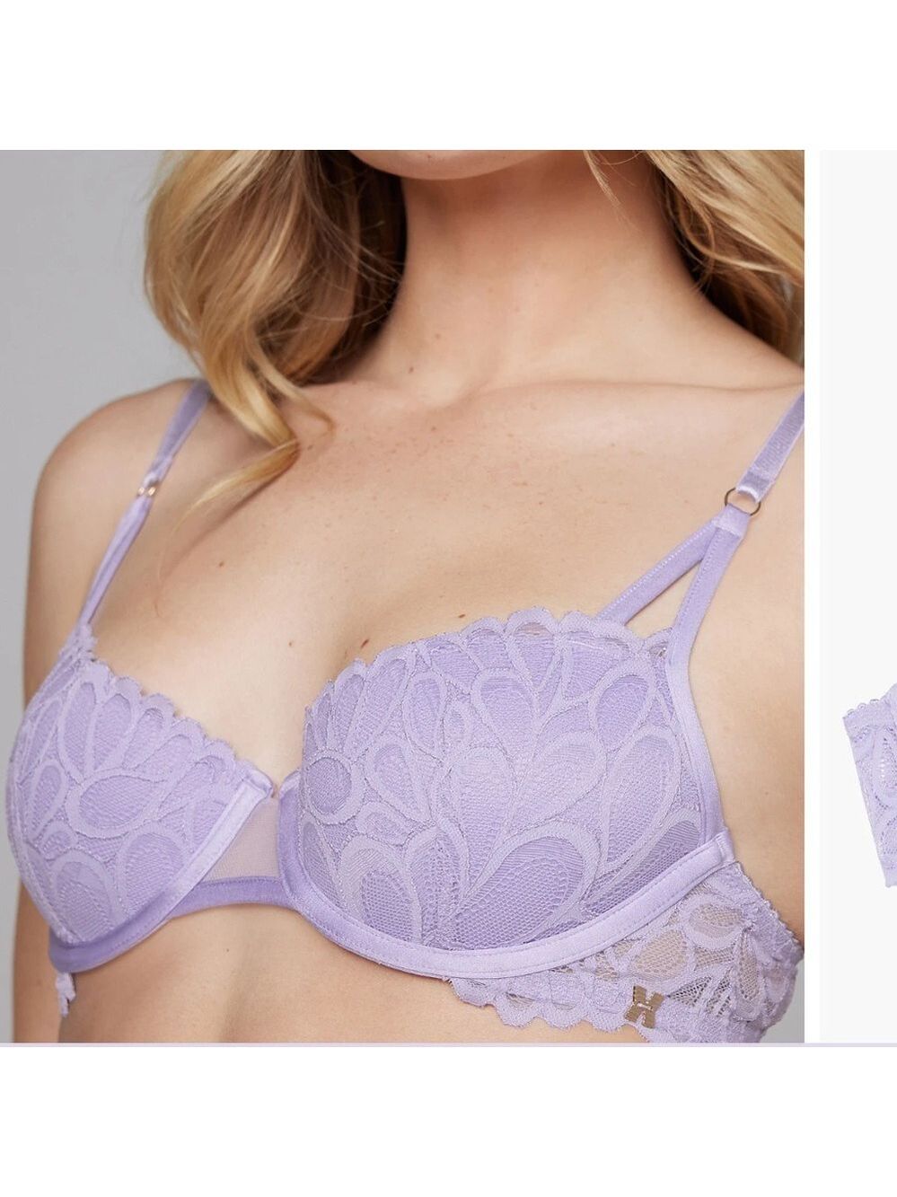 Savage X Fenty by Rihanna Not Sorry Lined Balconette Lavender 34B